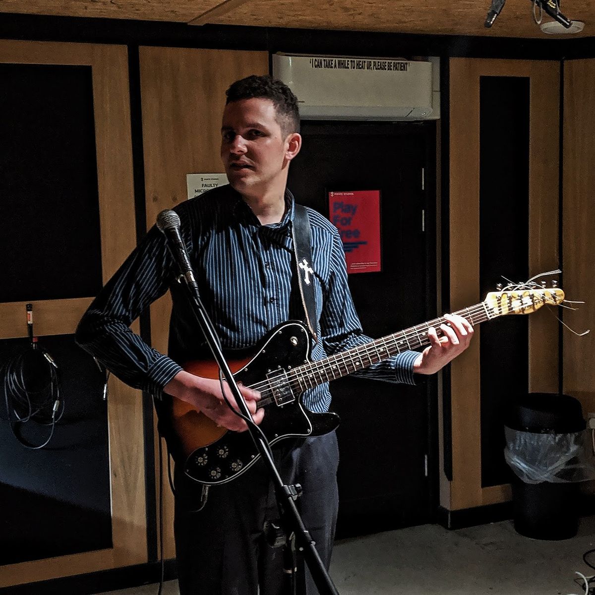 Rehearsal with King Brick